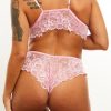 Lace bralette with matching booty shorts - Image 4