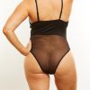Black mesh & lace bodysuit - Image 4